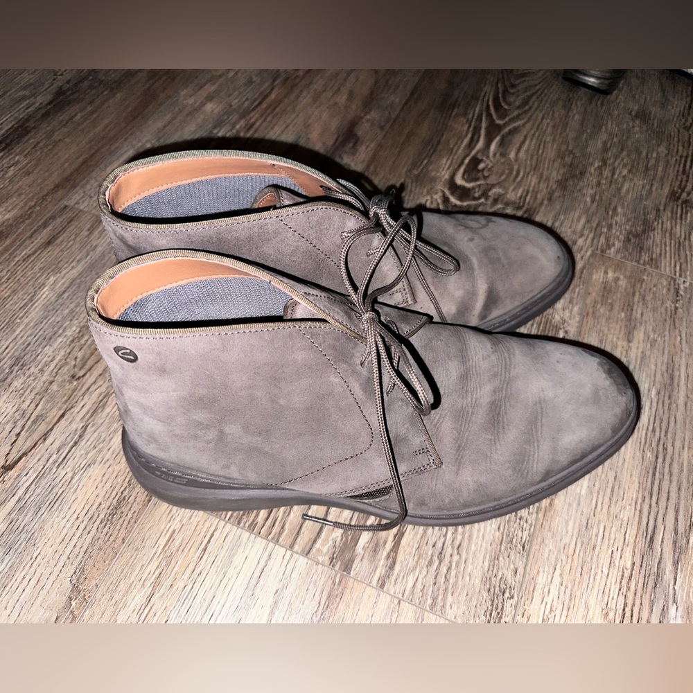 CLARKS π€ Tac System - Shoes - Size Menβs 10.5, Grey ish/Brown - Picture 2 of 13